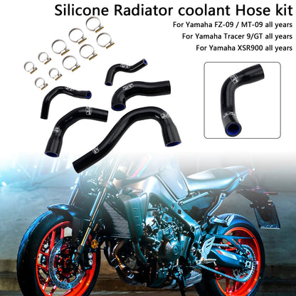 Yamaha MT-09 XSR900 Tracer 9/GT tutti gli anni Tubo refrigerante radiatore in silicone