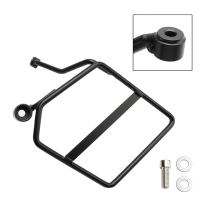 Supporto per borsa laterale portapacchi Honda Monkey 125 2018-2024, sinistro, nero