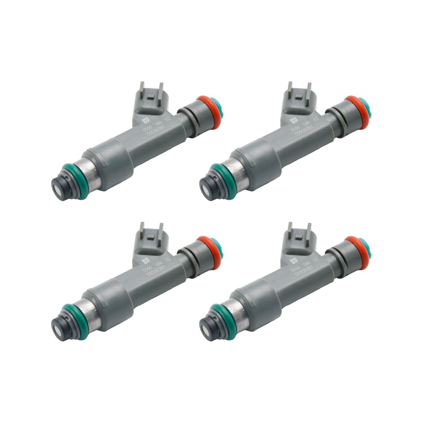 4 pezzi iniettore carburante 55559397 adatto per SAAB 9-3 2.0L Turbo 2007-2011 8653608