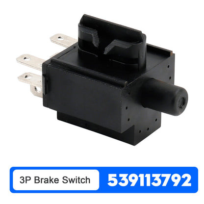539113792 Interruttore freno 3P per Husqvarna RZ5424 EZ4824 RZ4619 EZ5226 EZ6124