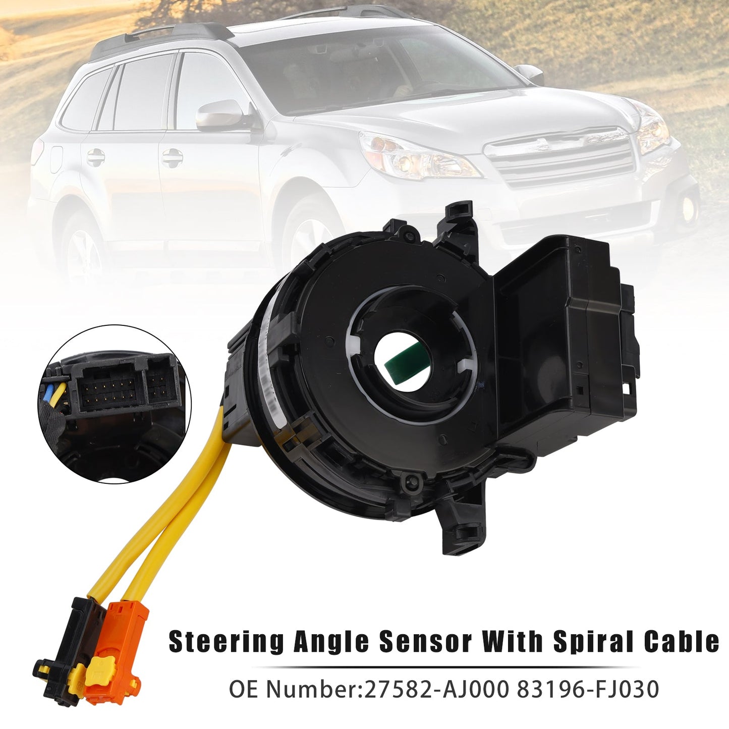 Sensore angolo sterzo Subaru XV Crosstrek 2013-2015 con cavo a spirale 83196-FJ030 27582-AJ000