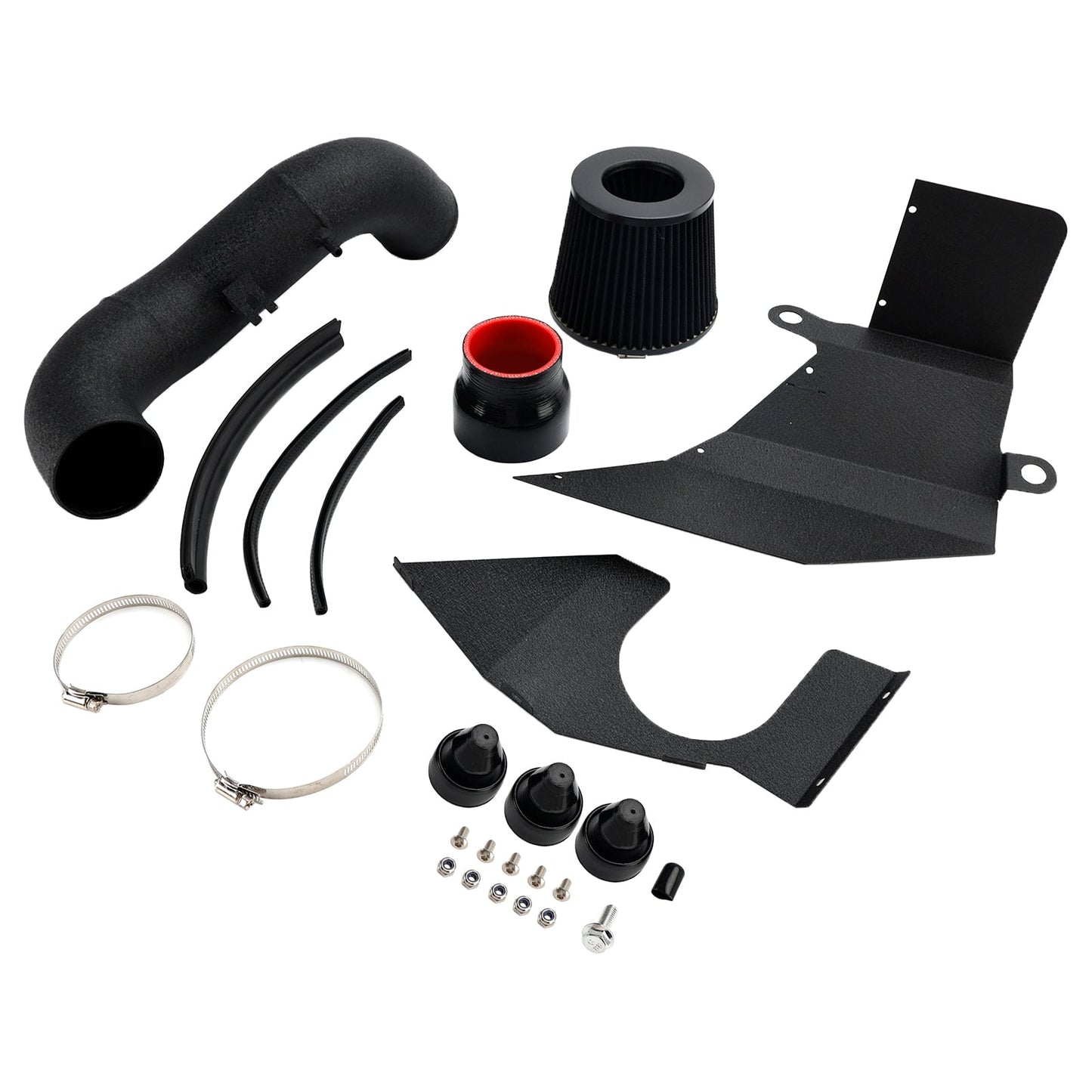 Kit di aspirazione aria fredda con scudo termico per VW Golf GTi R 1.8T 2.0T 2015-2020