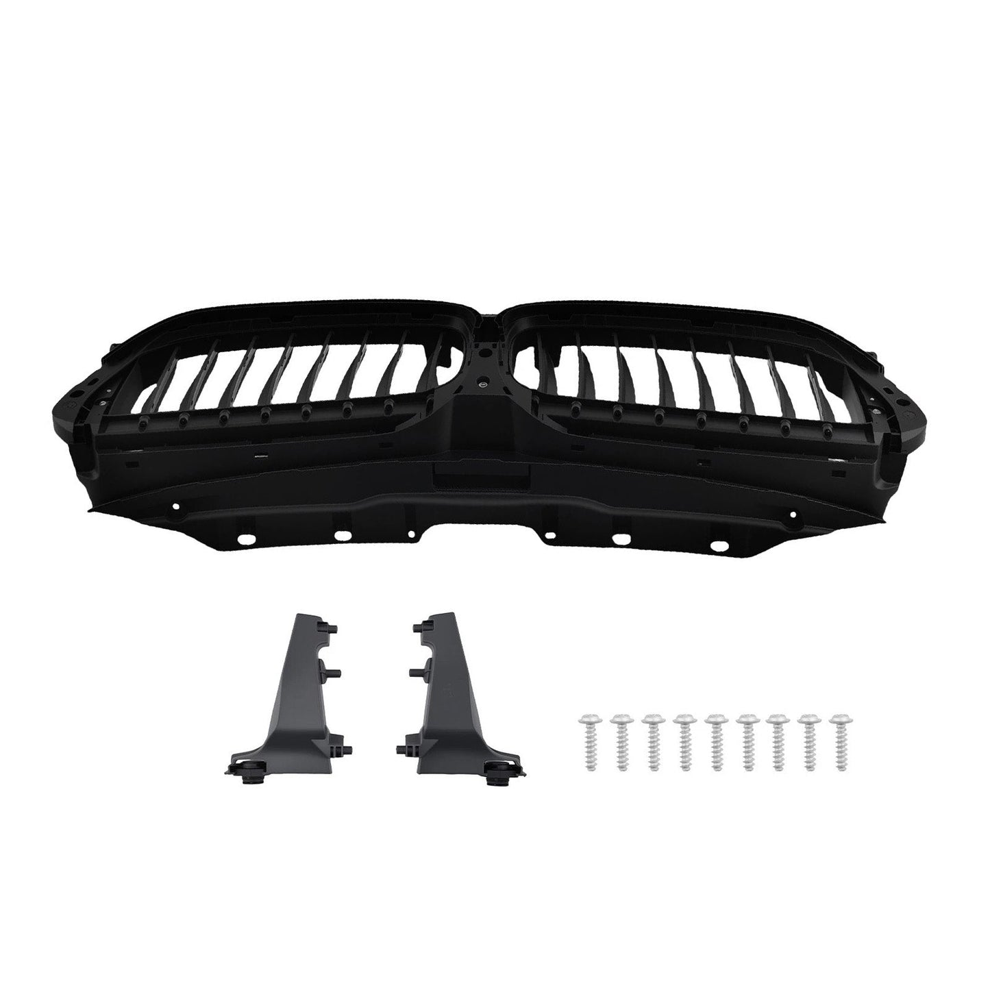 Griglia anteriore attiva a lamelle per BMW G30 G31 2017-2020, codici prodotto 51747497279 e 51137497281.