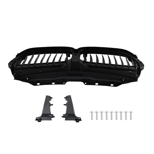 Griglia anteriore attiva a lamelle per BMW G30 G31 2017-2020, codici prodotto 51747497279 e 51137497281.