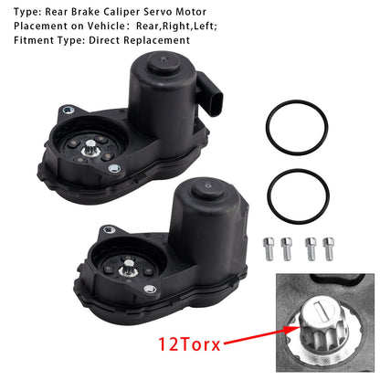 Coppia di servomotori per pinze freno posteriori per Mercedes-Benz Classe B W245 2.0L Hatchback (anni 2005-2011) Codice articolo: A1729060300