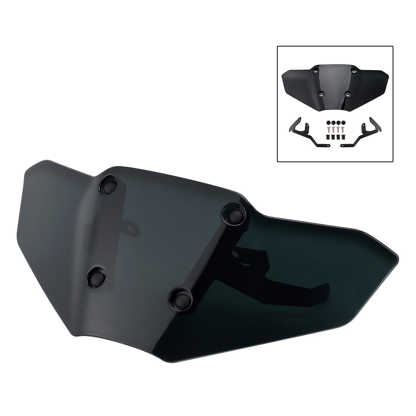 Cupolino parabrezza per moto compatibile con Yamaha MT-07 2025-2026