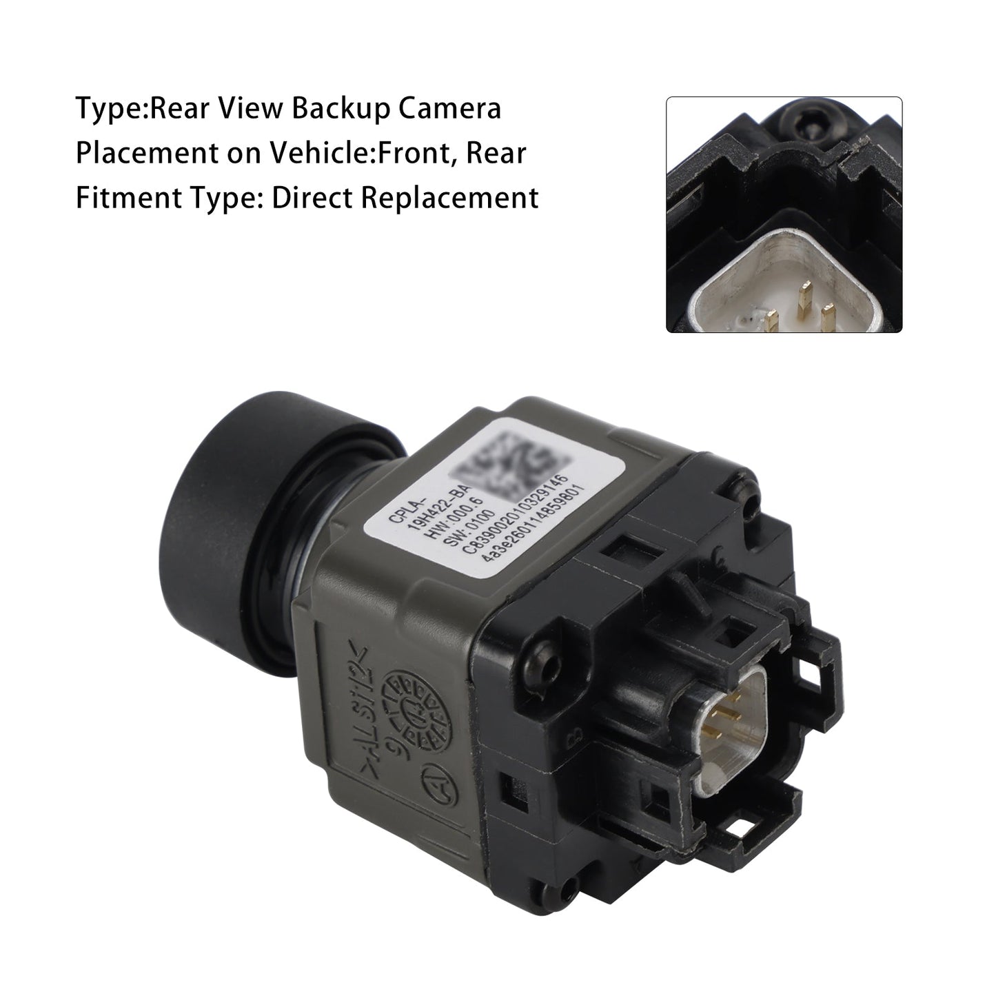 Telecamera di assistenza al parcheggio posteriore Land Rover Range Rover 2013 2014 2015 CPLA-19H422-BA