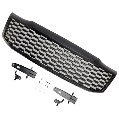 Griglia paraurti anteriore nera opaca Toyota Hilux Vigo MK7 2012-2014