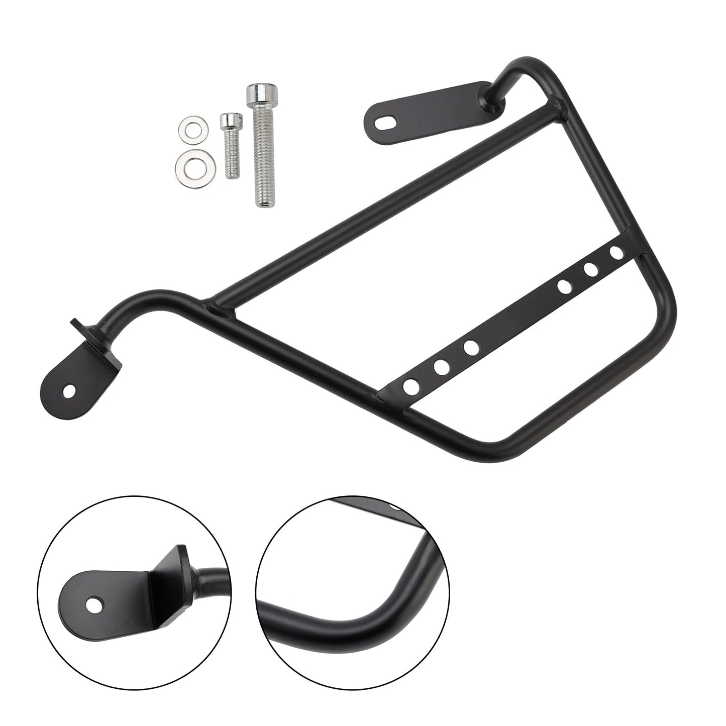 Supporto per borse laterali Guzzi V7 2021-2024, nero