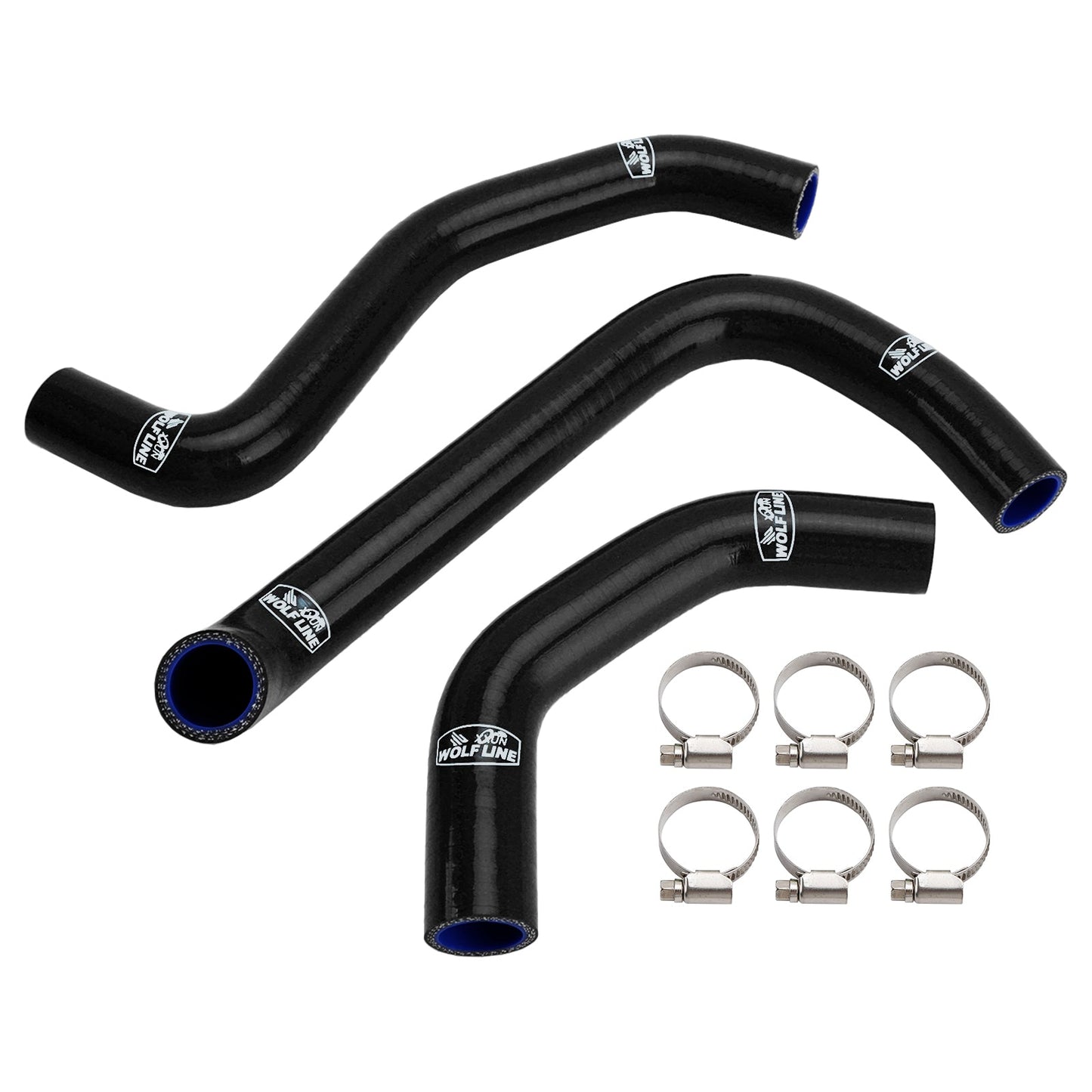 Tubo flessibile del liquido di raffreddamento del radiatore in silicone Kawasaki ZX10R ZX-10RR 2021-2025
