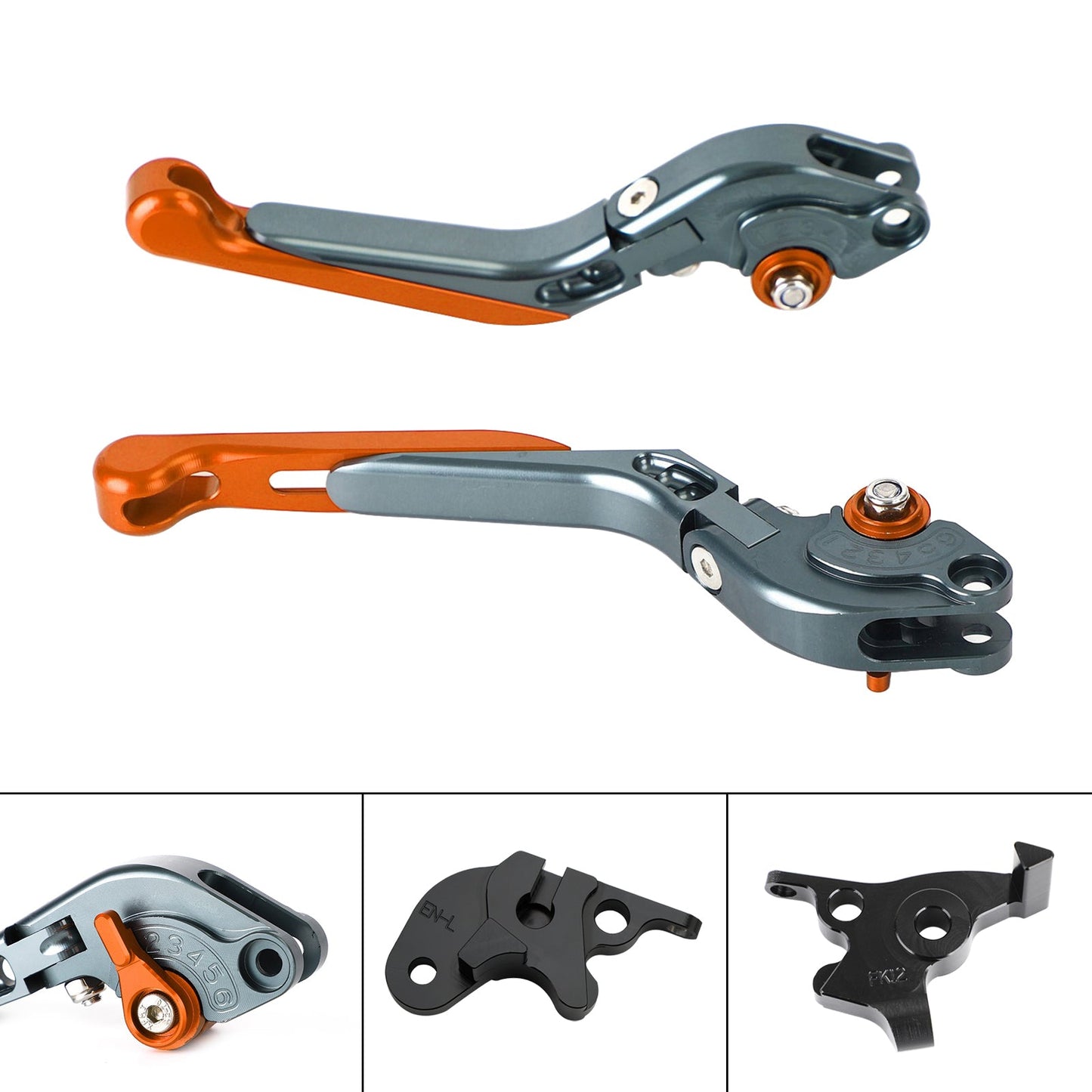 Leva freno frizione regolabile adatta per CFMOTO 250NK ABS 150NK 2019-2021