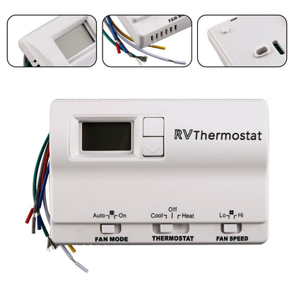 Termostato digitale caldo/freddo di ricambio compatibile con Coleman 83303362 bianco