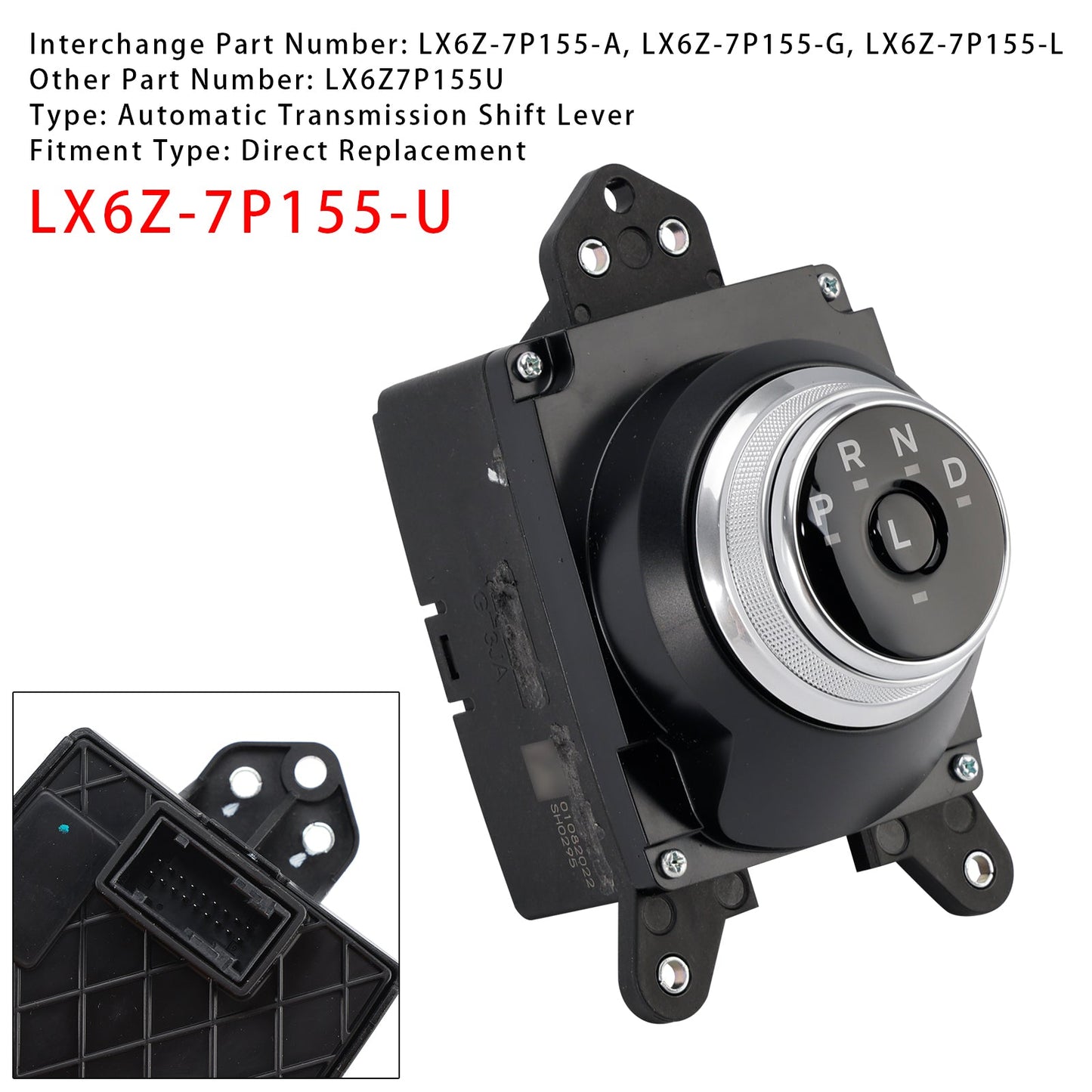 Leva del cambio automatico Ford Escape 2020-2022 LX6Z-7P155-U LX6Z-7P155-A