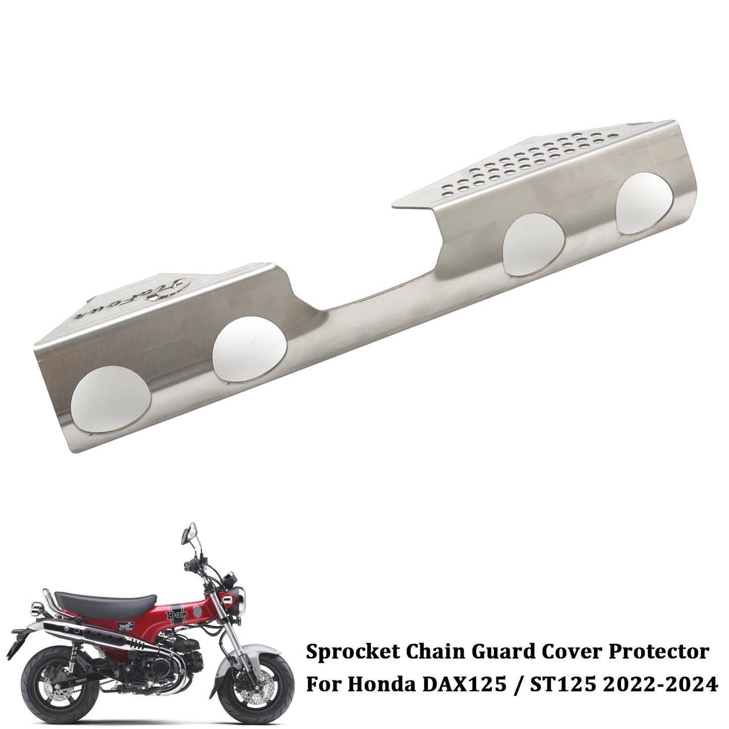 Protezione della copertura della catena della ruota dentata per Honda DAX 125 ST125 2022-2024