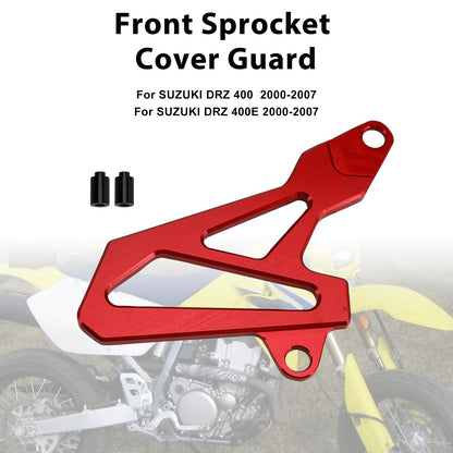Protezione coperchio pignone anteriore per Suzuki DR-Z400SM 2000-2024 DRZ400/S/E