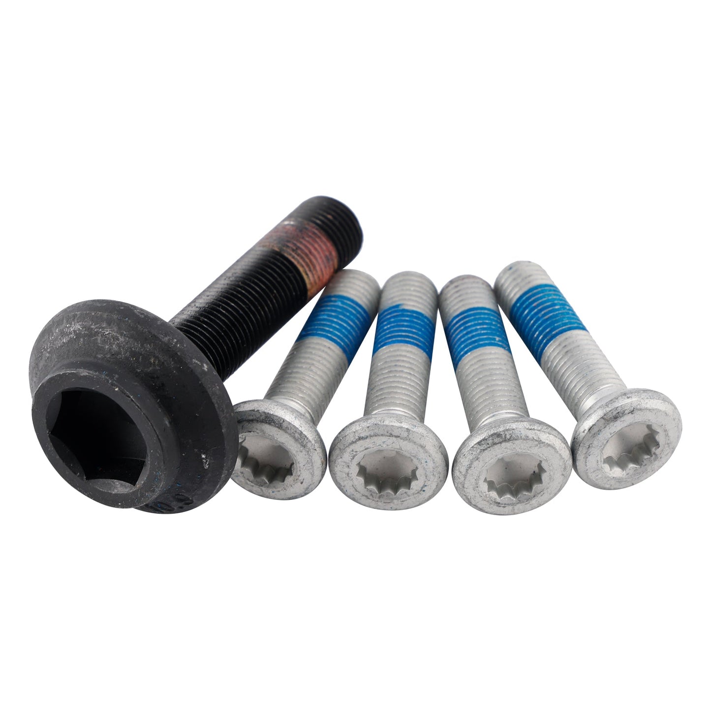 Kit 2 flange mozzo ruota anteriore+cuscinetto+bulloni Audi A4 8K A6 C7 A5 8T A8 4H Q5 4H0498625D
