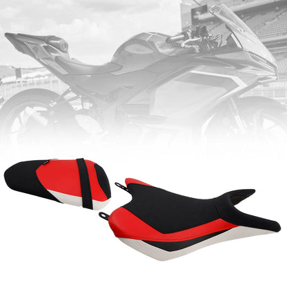 2025 - Per Yamaha Yzf-R3 2025 - Mt-03 Cuscino posteriore per sedile conducente e passeggero, colore bianco