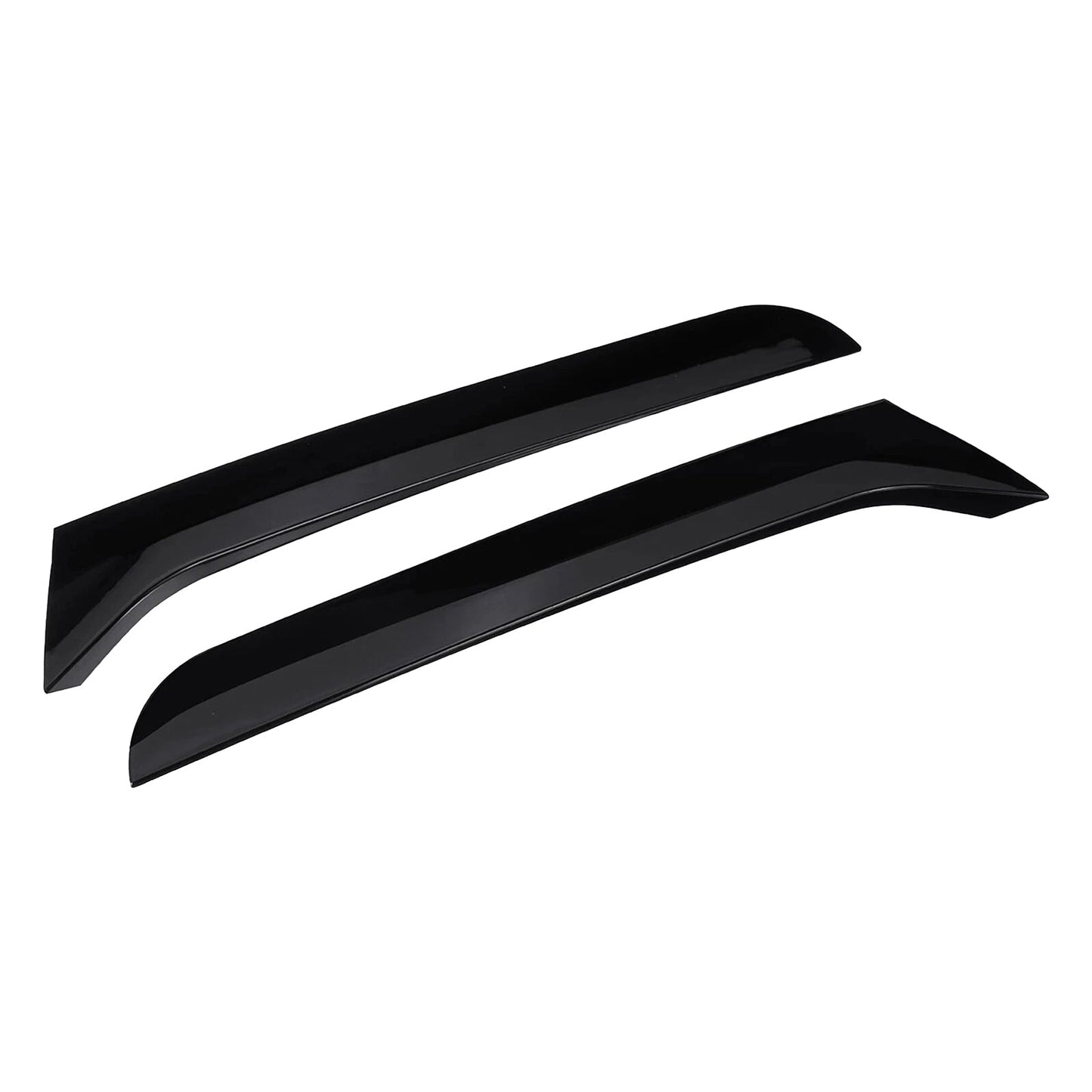 Spoiler laterali per lunotto posteriore nero lucido per VW Tiguan MK1 2007-2016