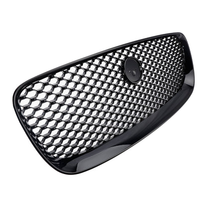 Per JAGUAR F-PACE X761 2016-2020 ABS Griglia paraurti anteriore nera lucida