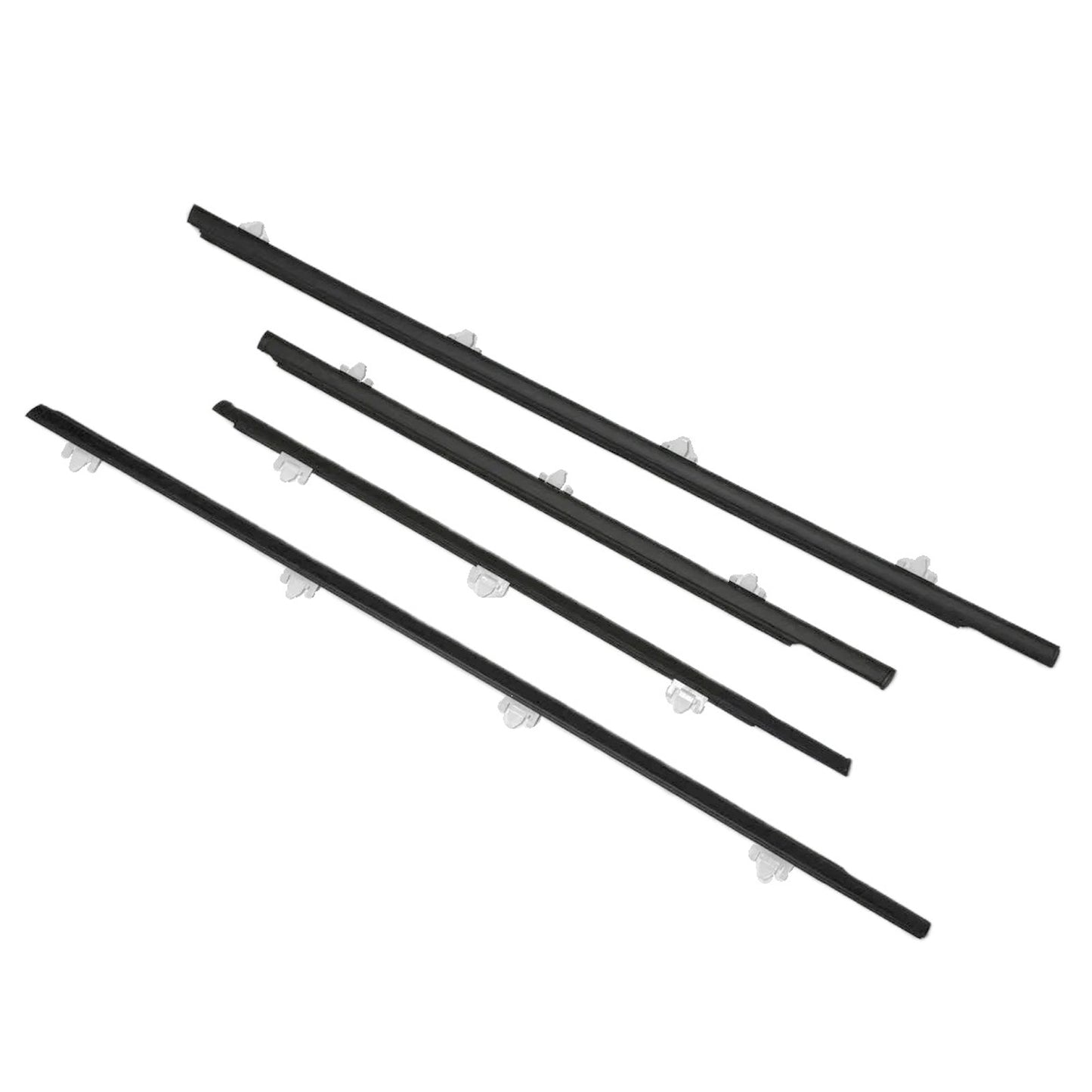 4 guarnizioni per finestrini per Nissan Sunny B13 1991-1994