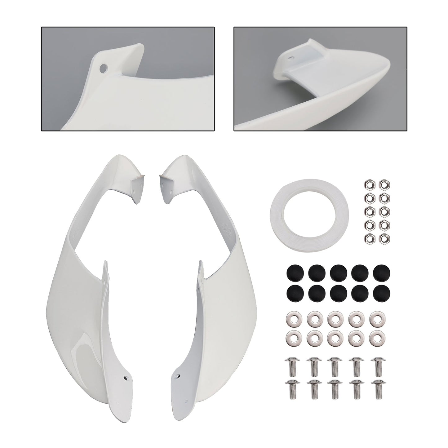 Alette laterali anteriori per Yamaha YZF R1 R1M 2021-2024, spoiler e carenatura