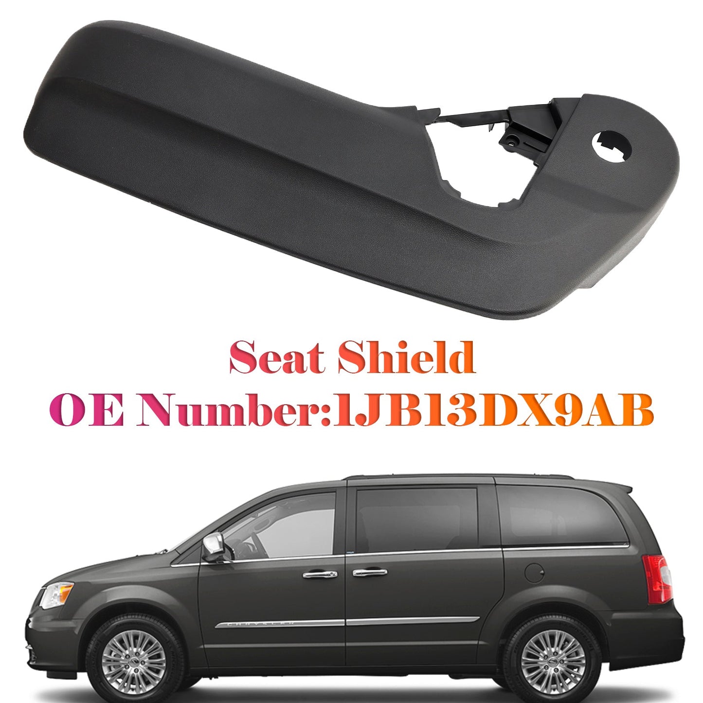 Protezione sedile conducente fuoribordo 1JB13DX9AB per Grand Caravan Town &amp; Country 11-20
