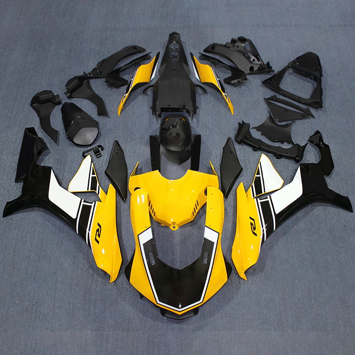 Kit carenatura in plastica ABS a iniezione adatto per Yamaha YZF 1000 R1 2015-2019