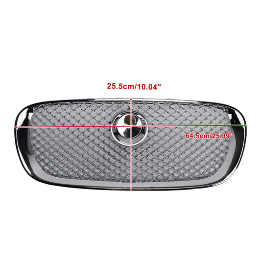 Griglia paraurti anteriore stile Jaguar XF XF-R 2008-2011 cromata