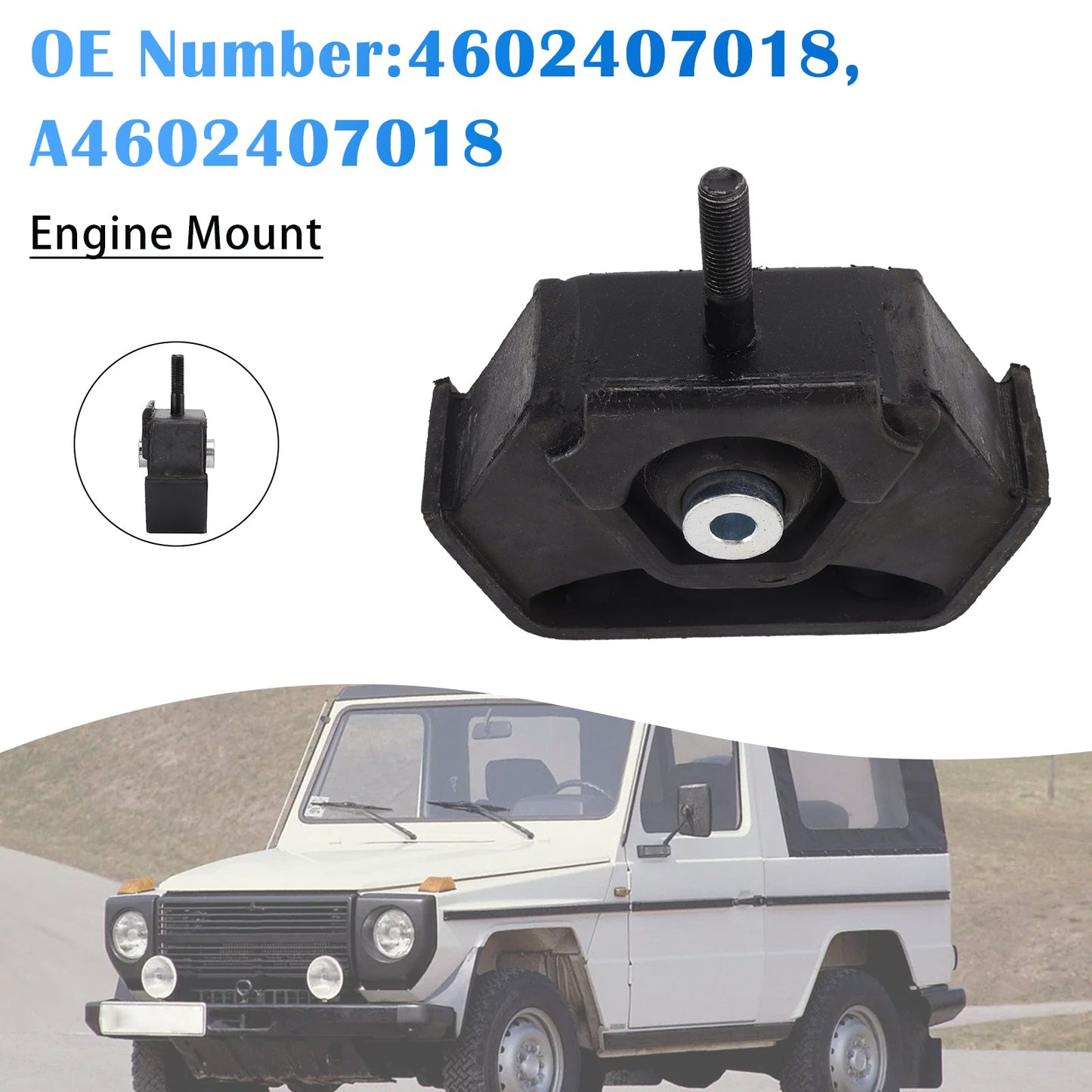 Supporto motore 4602407018 per Mercedes Classe G W460 W461 W463 M102.981 OM602.942