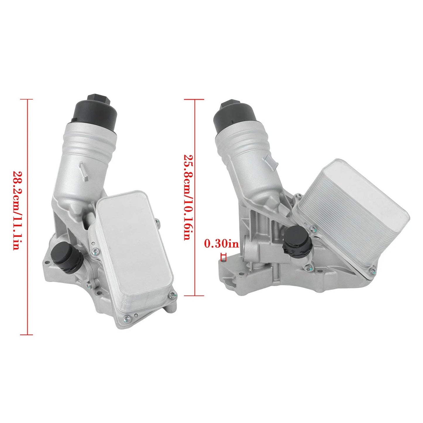 Radiatore olio per BMW Serie 6 G32 630i xDrive 3.0L Hatchback, anni 2019-2024, codice 11428583901