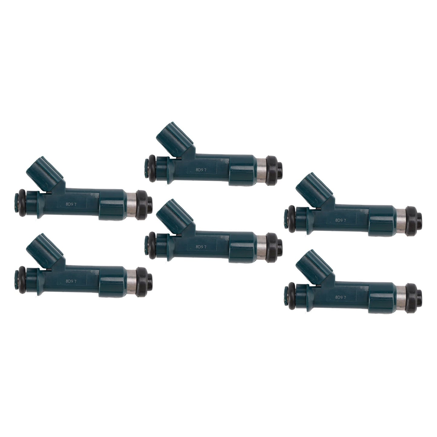Set di 6 iniettori di carburante per Toyota 4Runner 2003-09 e Tacoma 2005-2015, codice 23250-0P030.