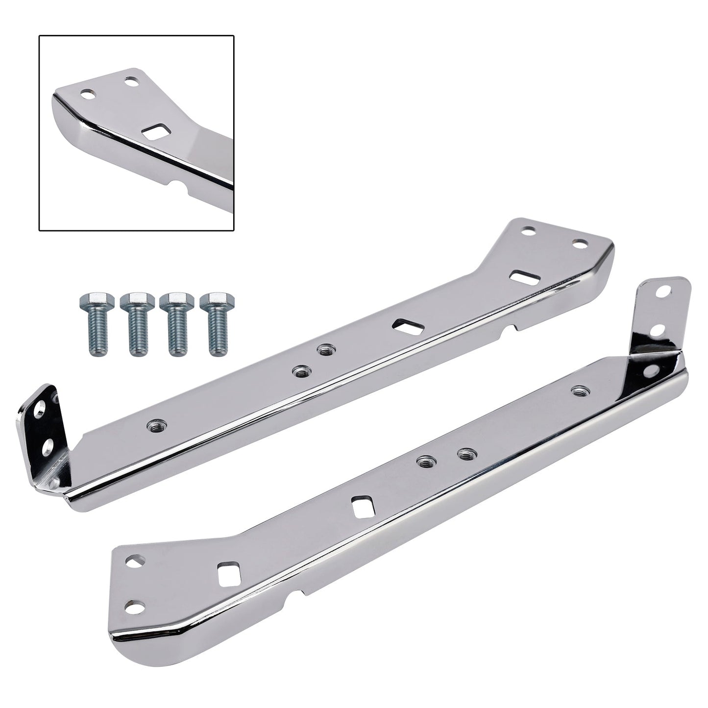 Coppia di supporti per borse laterali 90718-79C per Touring Road Glide Flt 85-08