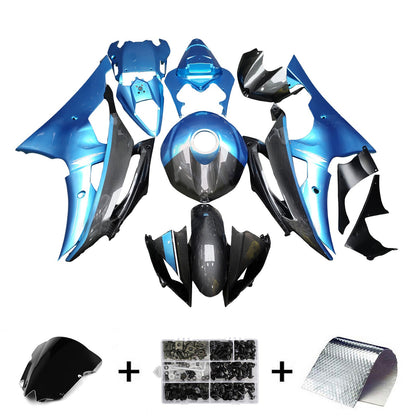 Kit carenatura iniezione plastica ABS per Yamaha YZFR6 YZF-R6 2008-2016