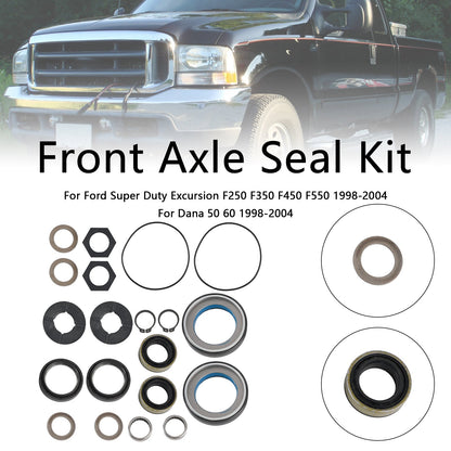 Kit guarnizione assale anteriore e rondella reggispinta per Ford Excursion F250 F350 1998-2004