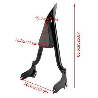 Schienale Sissy Bar passeggero per Road King Street Glide Road Glide 1997-2008