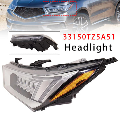 Faro anteriore sinistro a LED 33150TZ5A51 per Acura MDX 2017-2020