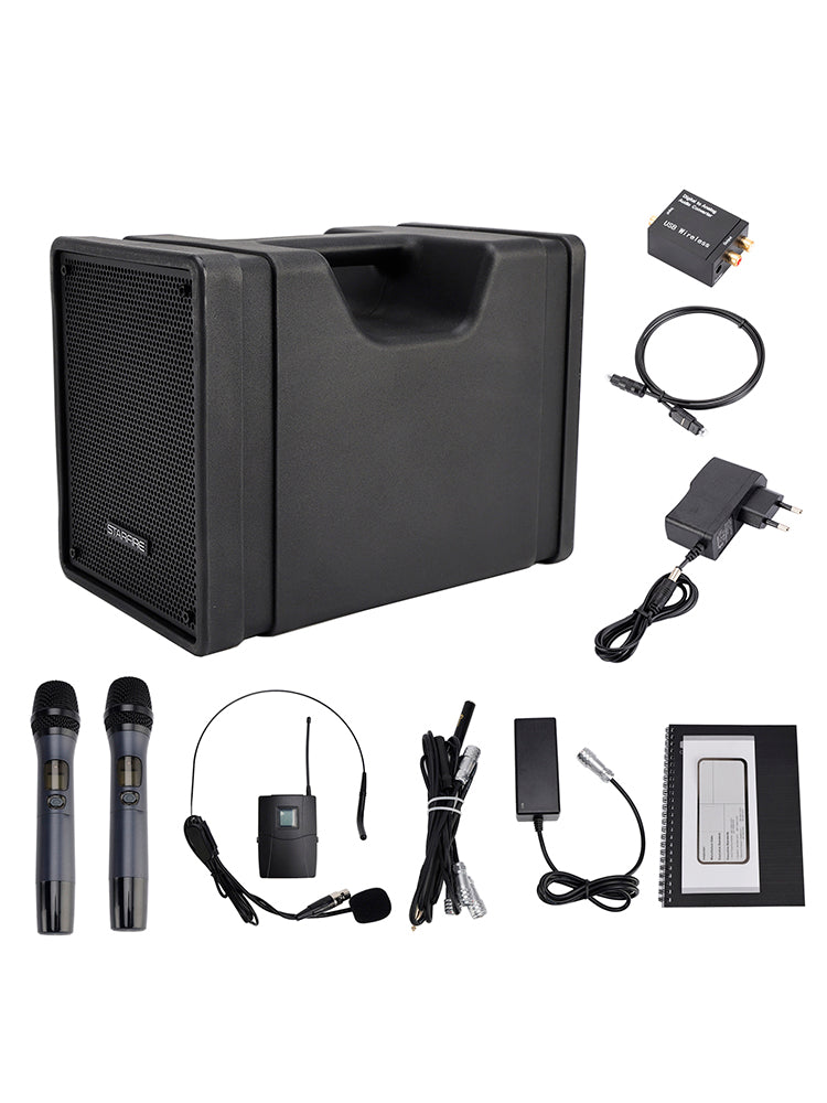 Megafono portatile CX-10 Sistema di altoparlanti PA portatili wireless Altoparlante FM Bluetooth