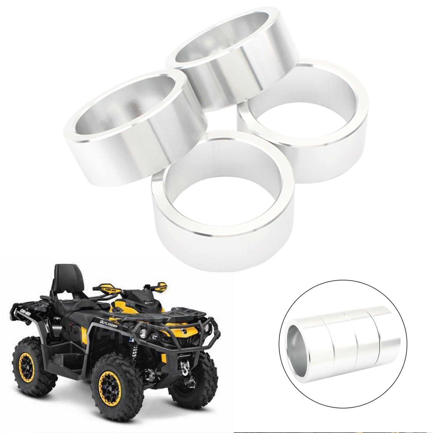 Kit distanziatore di sollevamento per Can-Am Outlander Max 1000/1000R/400/500/570/650/800/850