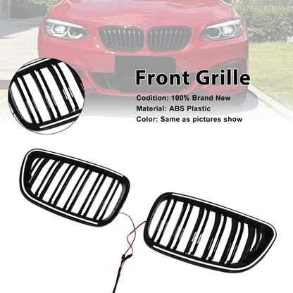 Griglia anteriore a doppio rene per BMW Serie 2 F23 2014-2018