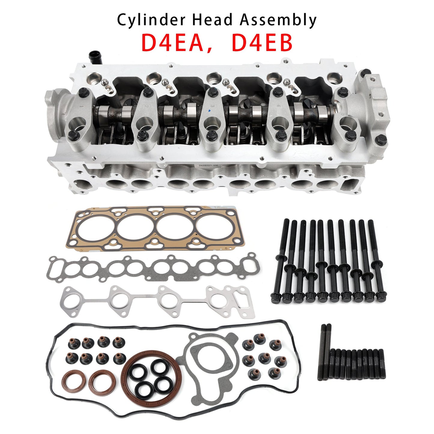 D4EA per Hyundai Santa Fe II 2.2 CRDi, Sonata V 2.0CRDi, Trajet 2.0 CRDi 2210027800 Gruppo testata con kit guarnizioni
