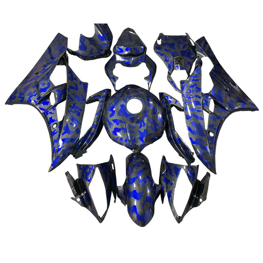 Kit carenatura iniezione plastica ABS per Yamaha YZFR6 YZF-R6 2006-2007