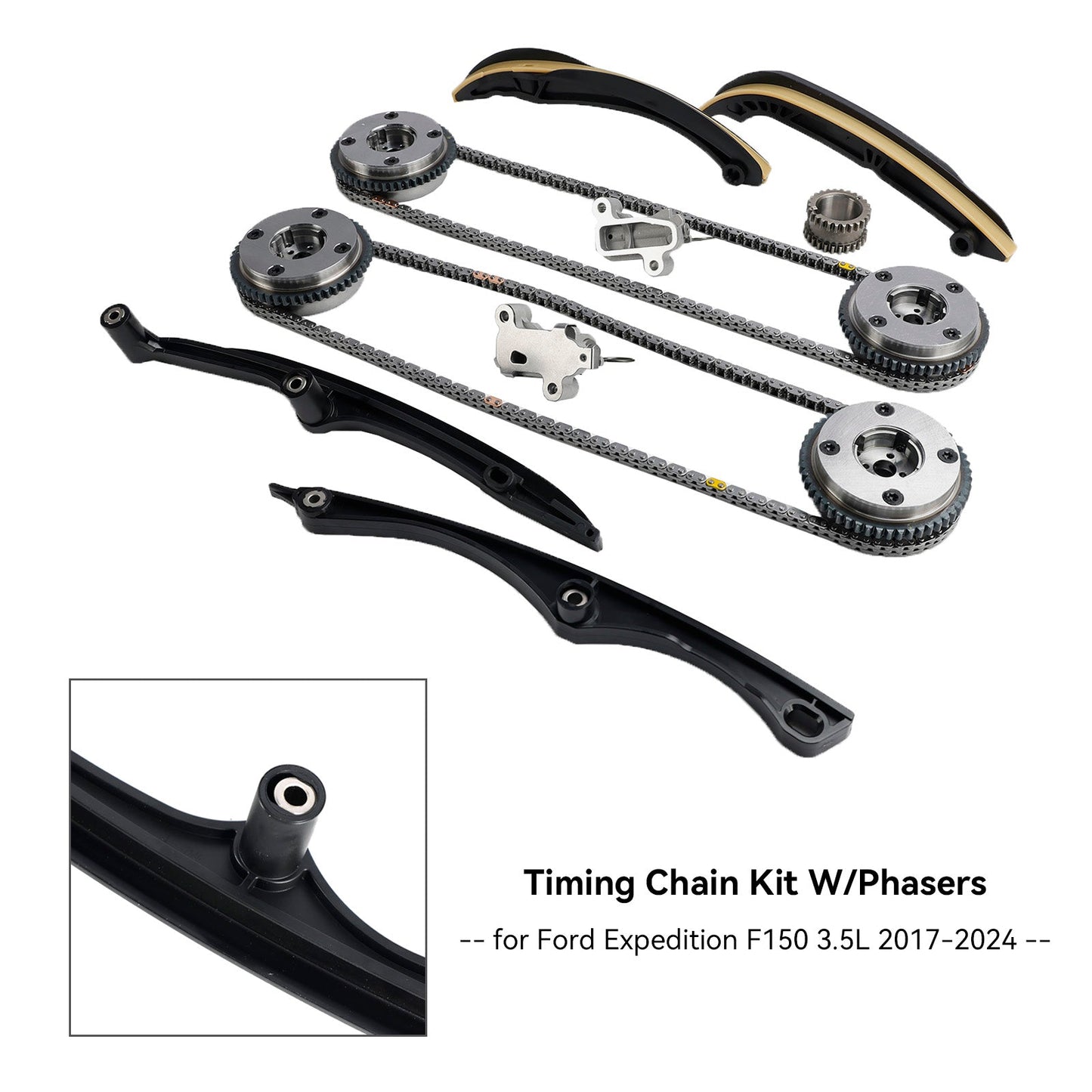 Kit catena di distribuzione Lincoln Navigator 2018-2023 con fasatori HL3Z6268A HL3Z6B274A