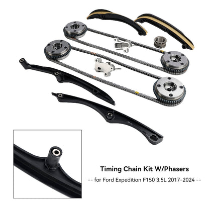 Kit catena di distribuzione Lincoln Navigator 2018-2023 con fasatori HL3Z6268A HL3Z6B274A