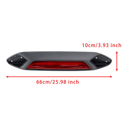 923-127 Terza luce di stop per Ford Transit 150 250 350 350HD 18-2019 Rosso