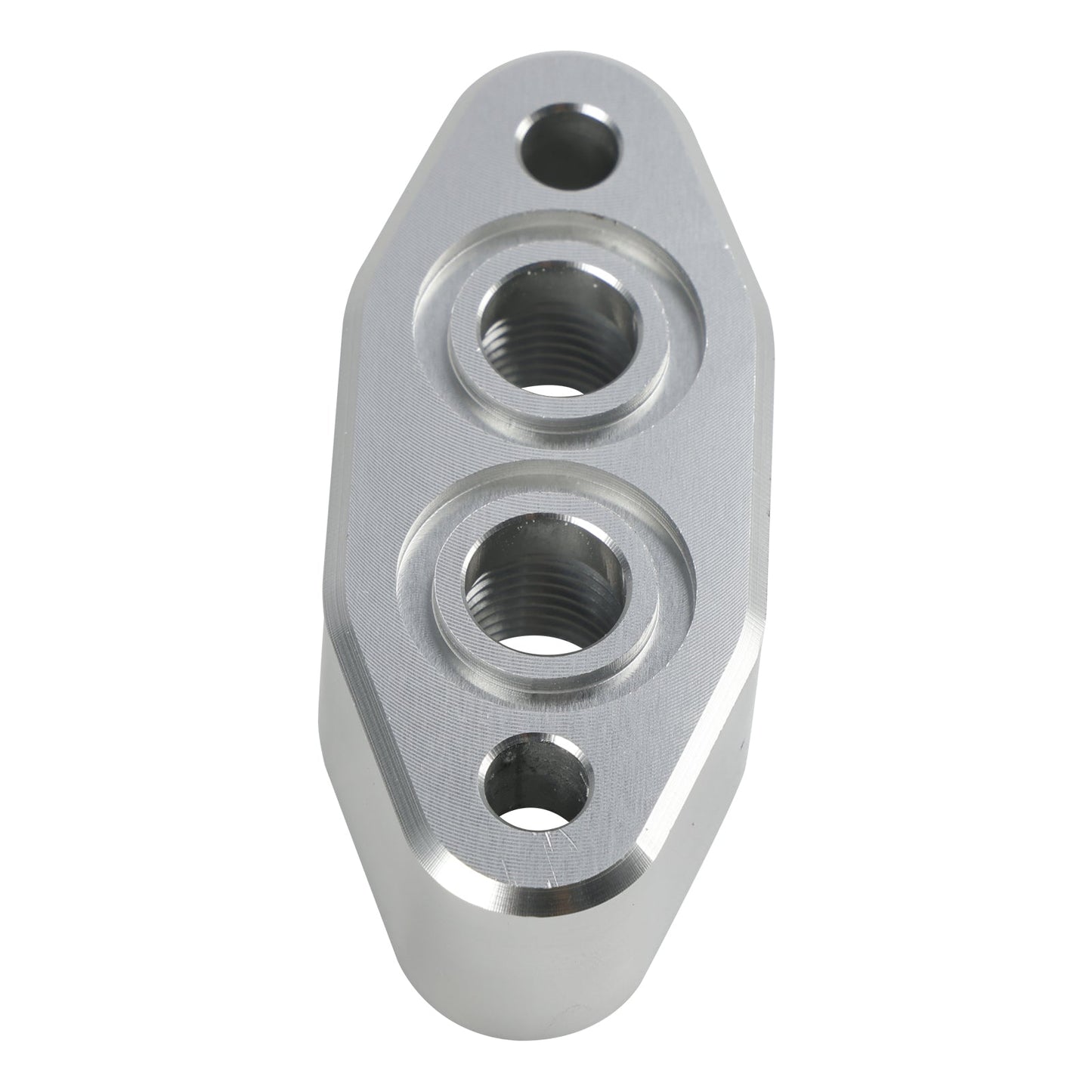 Adattatore per radiatore dell'olio da 2 pezzi - Piastra porta ingresso/uscita ORB 6AN LS1 LSX LS3 LS LS2