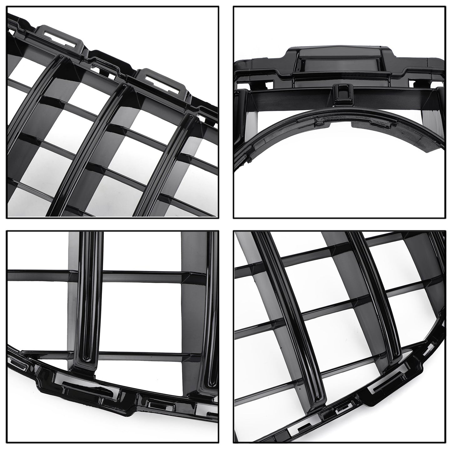 Per Mercedes W205 C250 C300 C43 2015-2018 GTR Style Griglia per paraurti anteriore