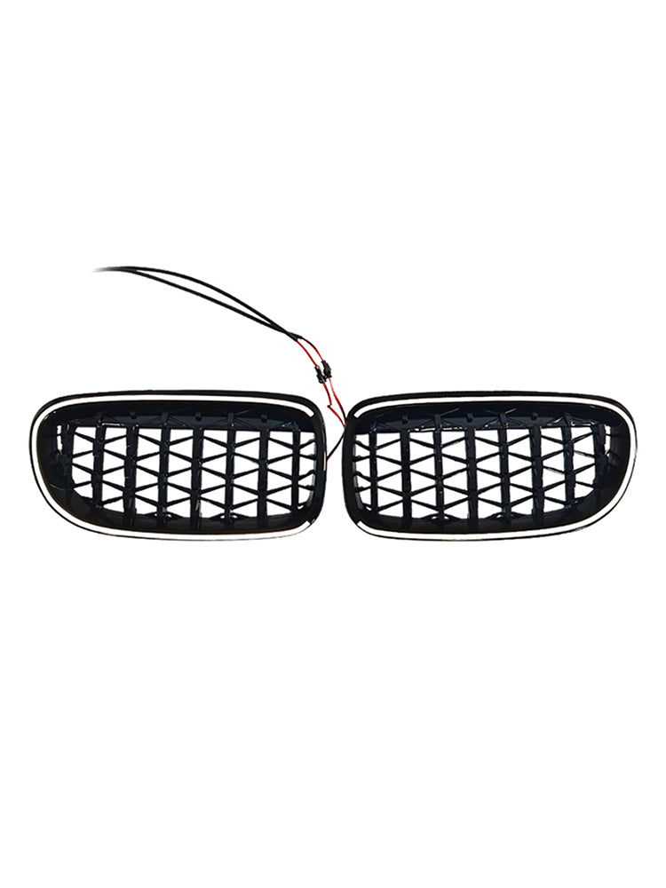 Griglia anteriore a doppio rene a diamante per BMW Serie 3 E90/E91 LCI 2009-2011