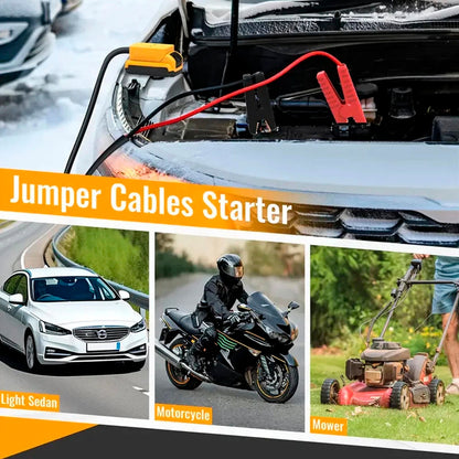 Kit di alimentazione di emergenza per auto con accenditore per batteria per auto, kit di alimentazione di emergenza con cavo 12AWG