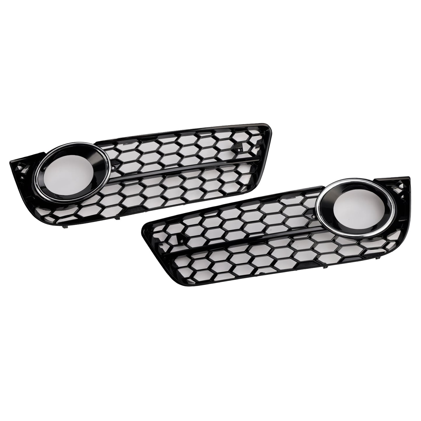 Griglia di copertura fendinebbia anteriore a nido d'ape Audi A5 2007-2011 2 pezzi 1522024