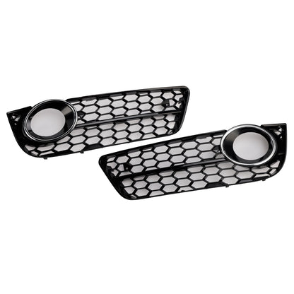 Griglia di copertura fendinebbia anteriore a nido d'ape Audi A5 2007-2011 2 pezzi 1522024